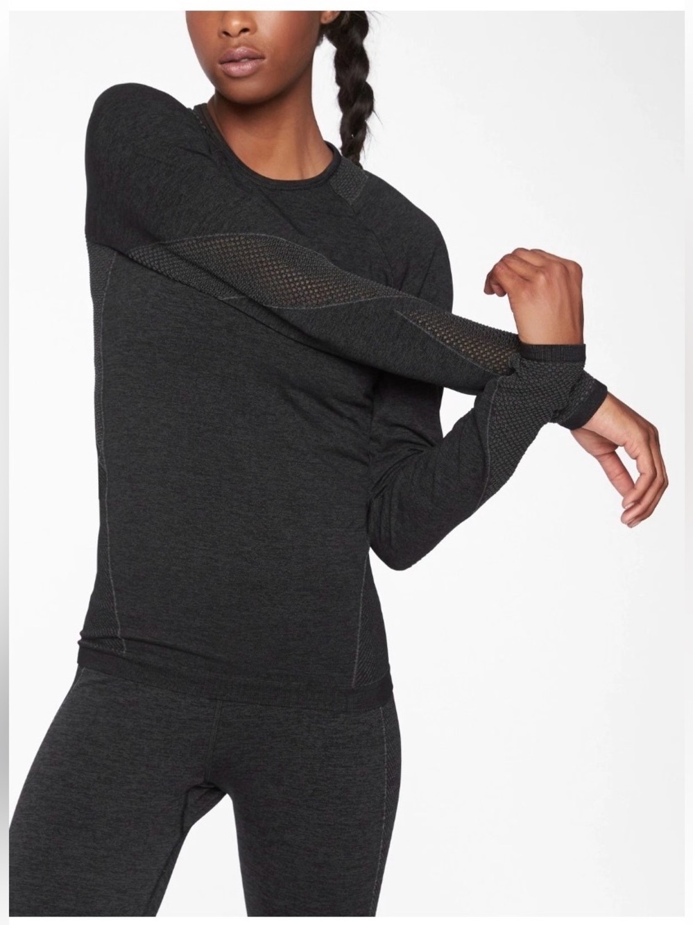 NEW✨ATHLETA Caliber Seamless Top / Auberge / Candy Apple / XS - Picture 3 of 16